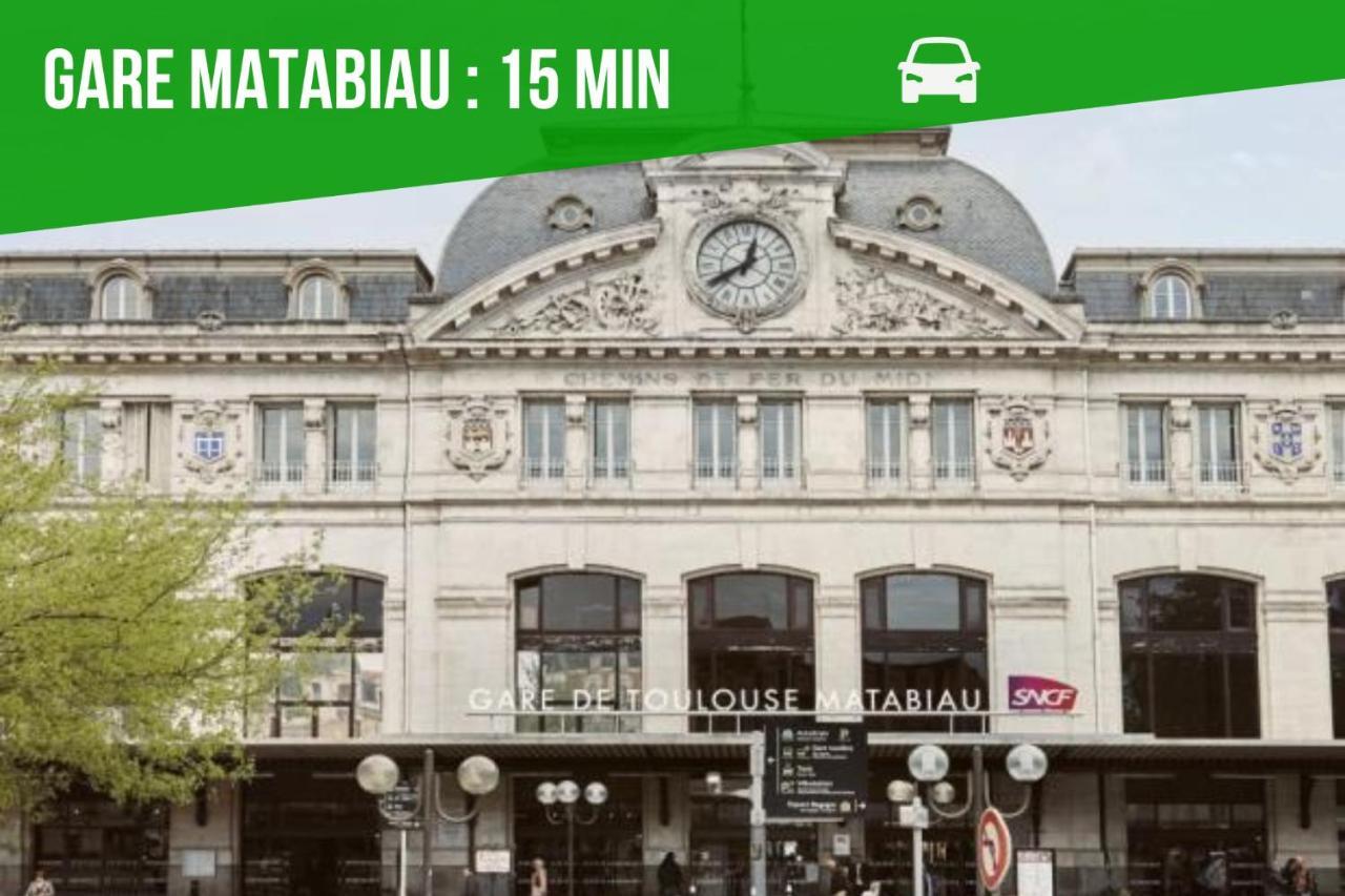 Ferienwohnung expat renting - Le Bohème Zen - Proche Airbus Colomiers Exterior foto